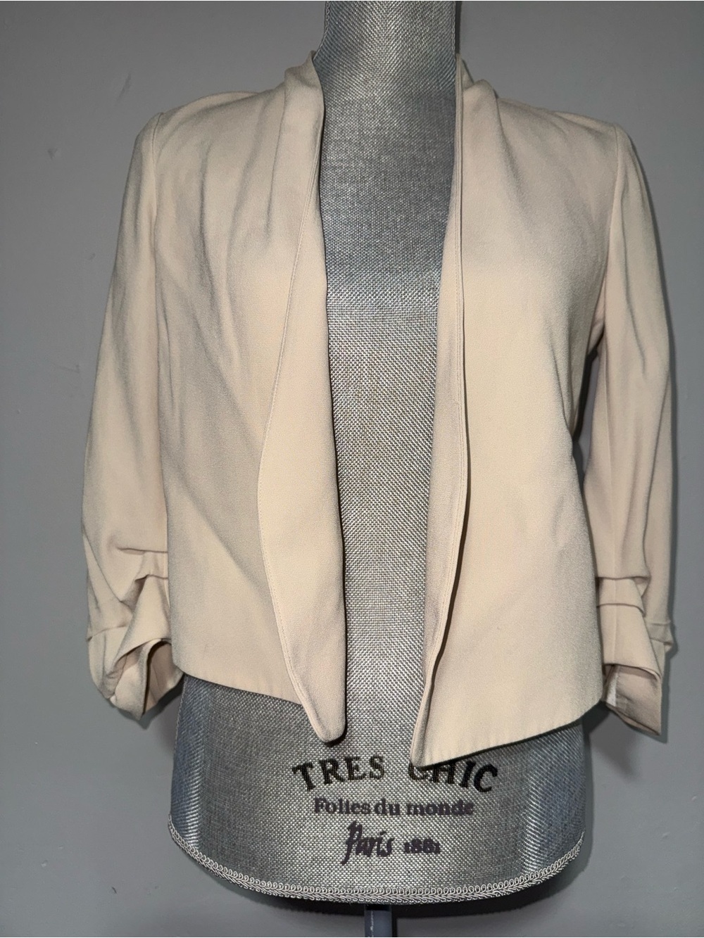 BABATON Women’s Cream Open-Front Jacket - Unbranded - Picture 3 of 7